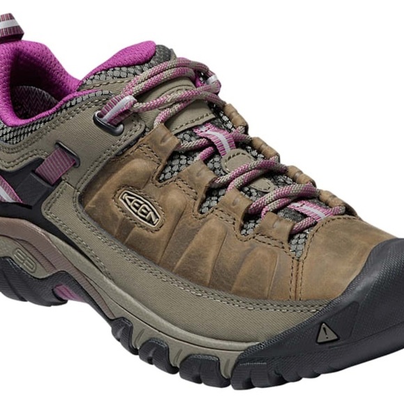 Keen Shoes - KEEN Targhee III Low Waterproof Hiking Shoes Brown Plum Gorpcore W 9.5